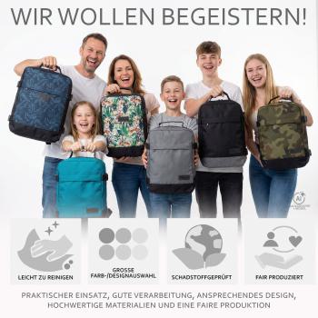 BAMBINIWELT Handgepäck, Rucksack ,Reise Koffer, Boardgepäck,  40x25x20cm oder 40x30x20cm